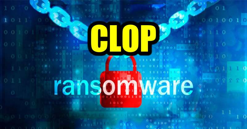 clop ransomware